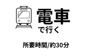 電車で行く