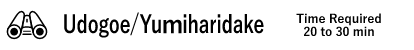 Udogoe/Yumiharidake